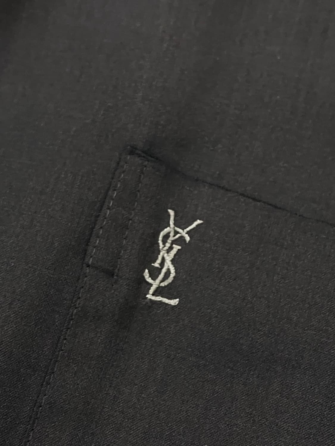 입생로랑 반팔 셔츠 블랙 95 #csz3303 상품이미지4