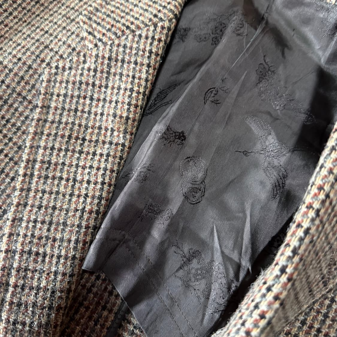 빈티지 트위드 울 자켓 100 상품이미지4