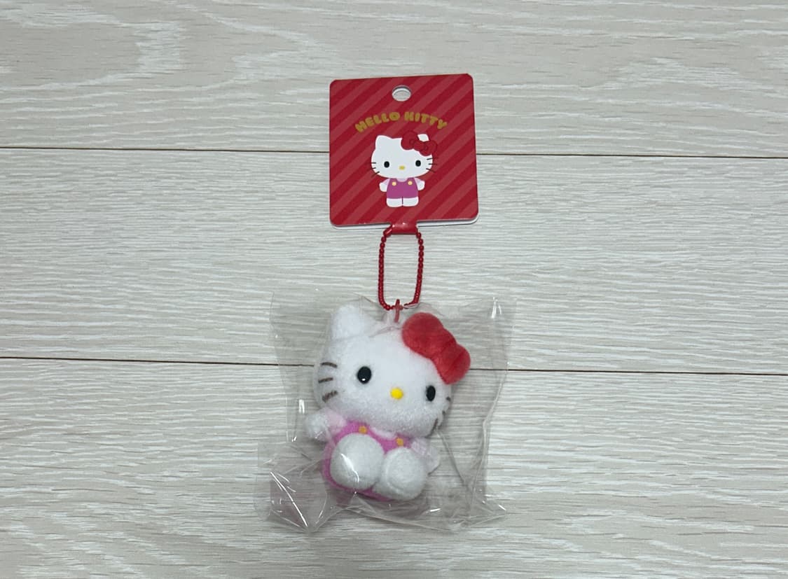 헬로키티 플로키 마스코트 키링 상품이미지1