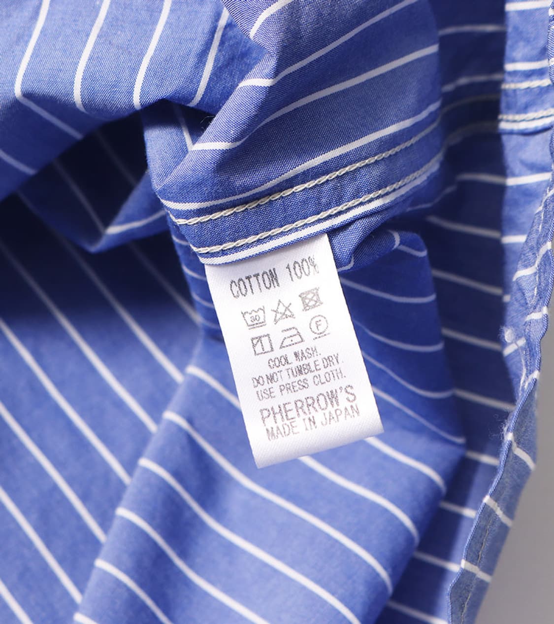 PHERROW’S - STRIPE WORK SHIRT 상품이미지9