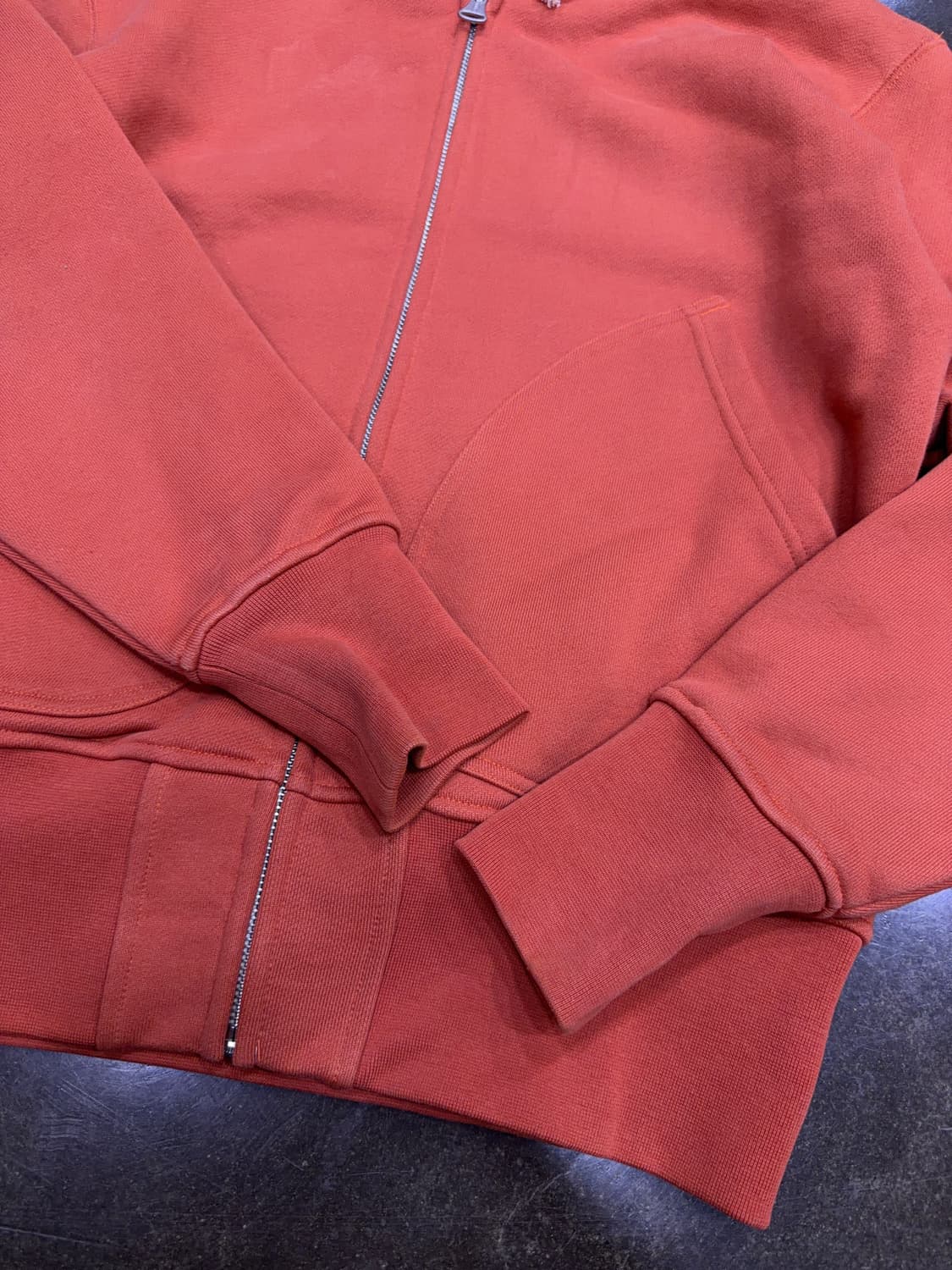 브론슨 논스탁 후드집업 후디 브릭레드 36 상품이미지5