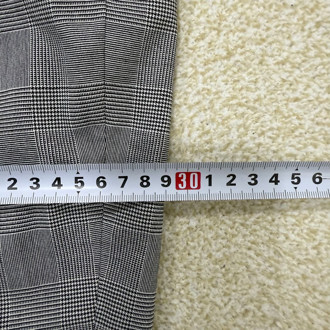 [L] 새상품 유니클로 체크 앵클팬츠 0106T1 상품이미지5