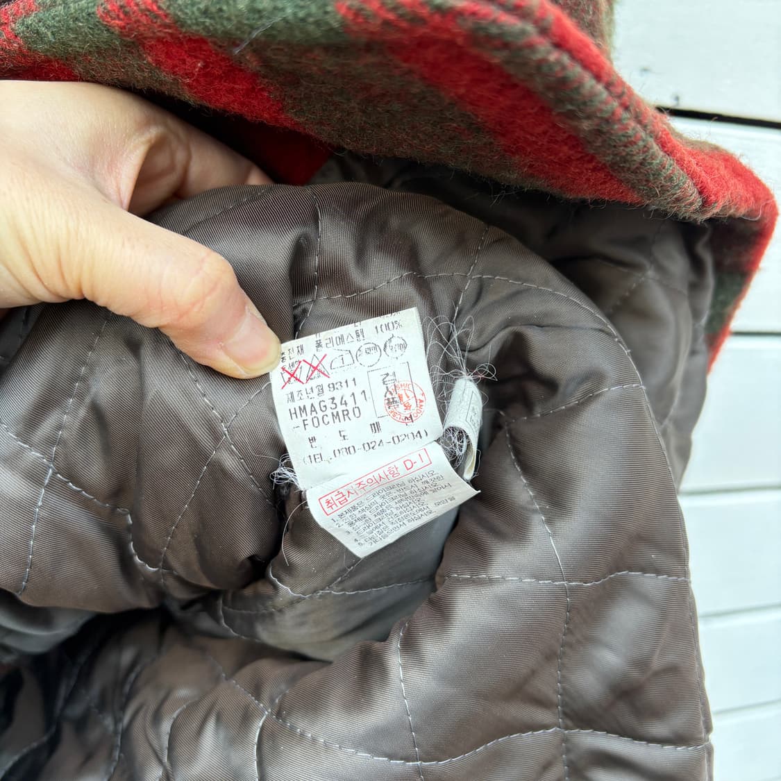 J Press 90s 제이프레스 체크 코트 자켓 상품이미지8