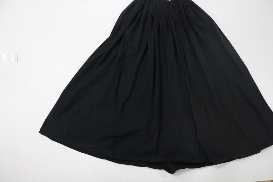 에버신스 eversince  블랙 밴딩 셔링 펑크 롱 스커트 상품이미지7