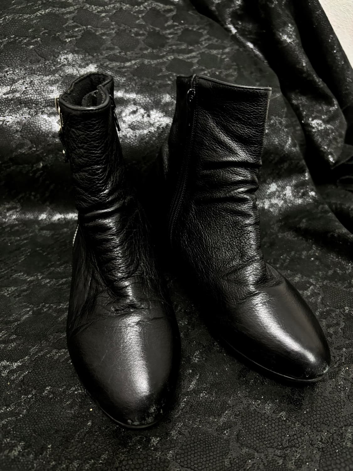 “Vintage” Minimal Mood Black Shoes 상품이미지5