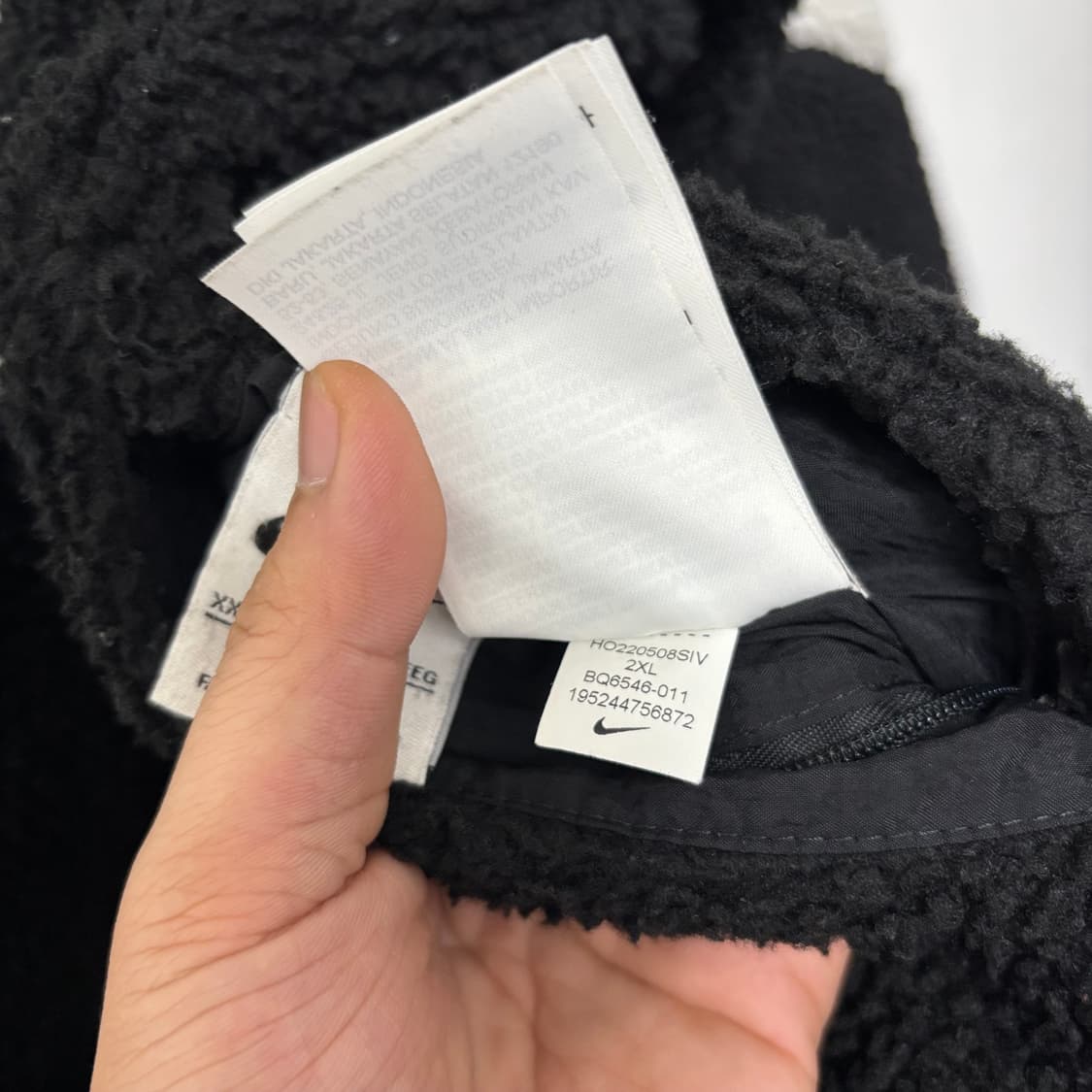 나이키 빅스우시 리버시블 플리스 자켓 상품이미지6