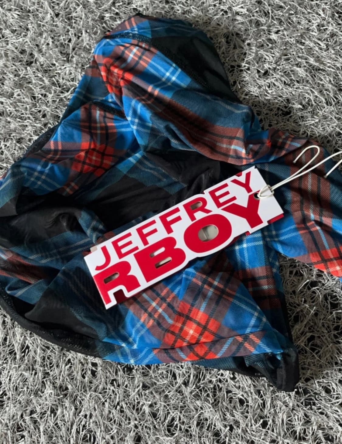 찰스 제프리 러버보이 체크 메쉬 탑 상품이미지3