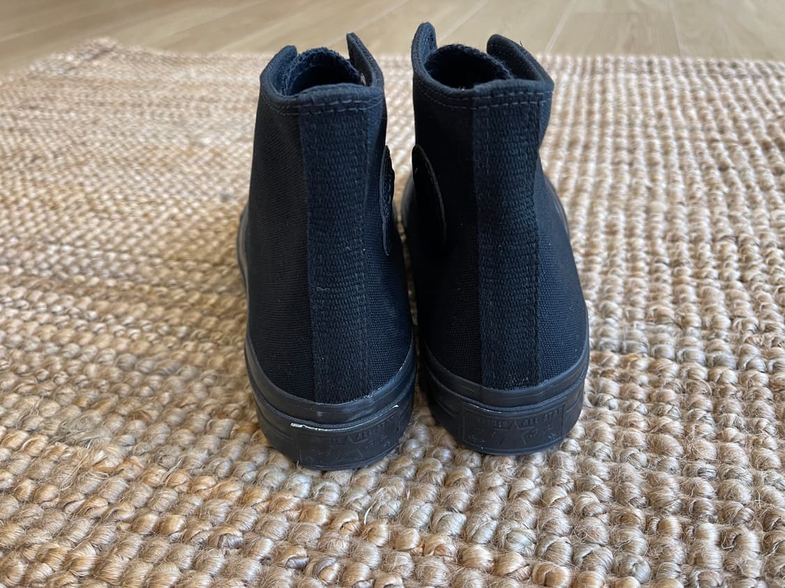 [230]컨버스 척70 올블랙 하이  상품이미지5