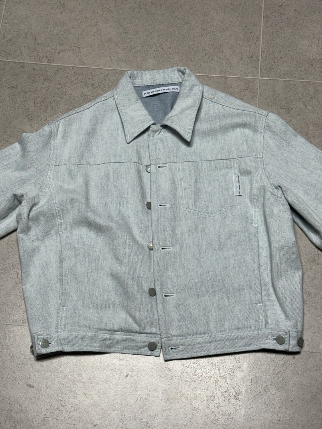 포스트아카이브팩션 8.0 데님자켓 S 상품이미지3