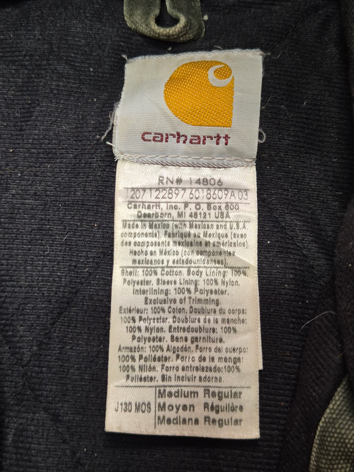 [M] 칼하트 액티브 모스그린 하드페이딩- 295 상품이미지5