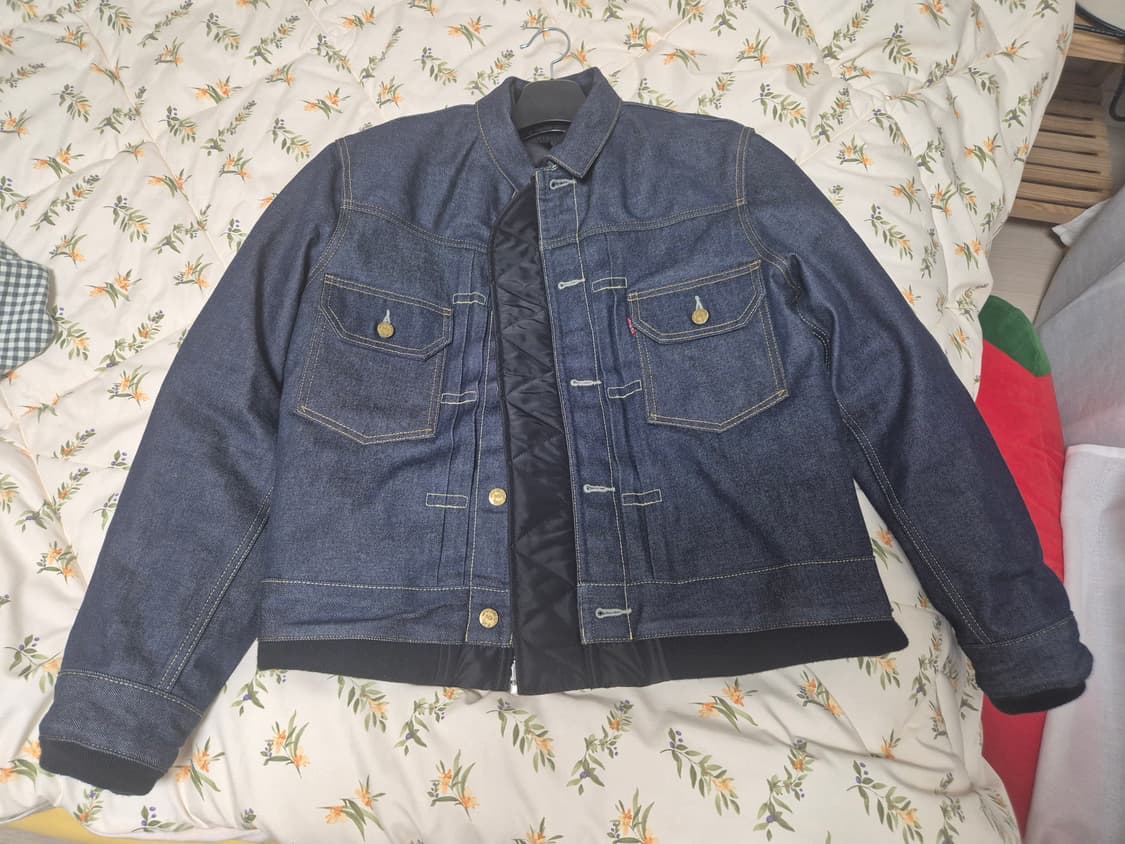 사카이 리바이스 인디고 블루종 1사이즈 (변우석착용) 상품이미지2