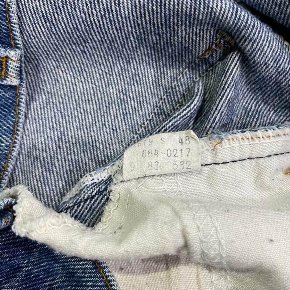 70's 리바이스 684 벨바텀 플레어 진 (32) 상품이미지7