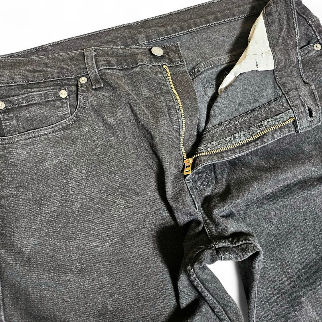 [36X32][리바이스]569™블랙탭 루즈 스트레이트 데님 진 블랙 상품이미지4