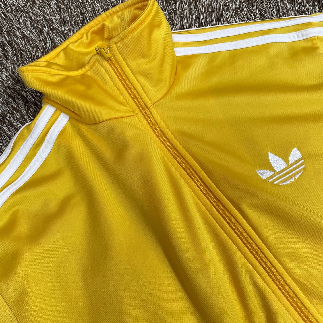 아디다스 adidas 옐로우 파이어버드 트랙탑 져지 100 상품이미지3