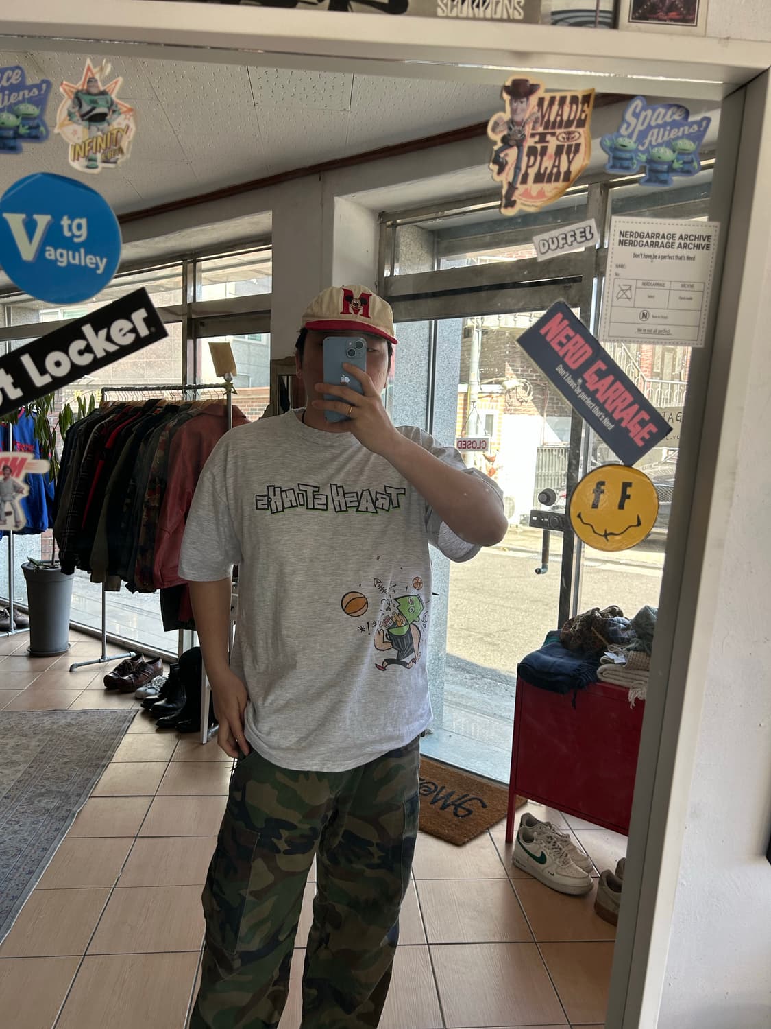 90’s 나이키 Shut up play ball 티셔츠 상품이미지6