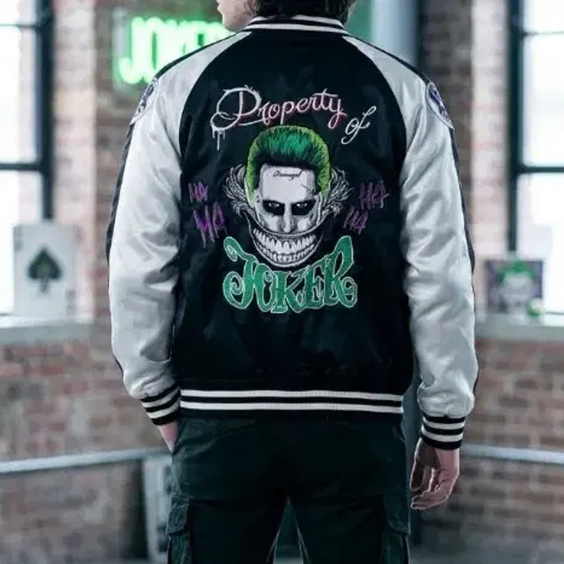 스카잔 다크 조커 유니섹스 DC 배트맨 95 자켓 재킷 상품이미지1