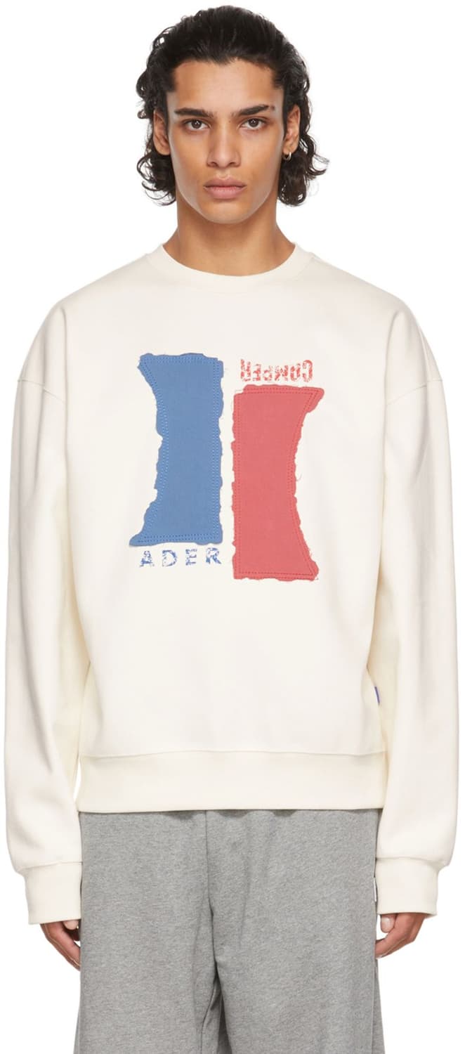 아더에러 베이지 캠퍼 에디션 맨투맨 티셔츠 상품이미지1