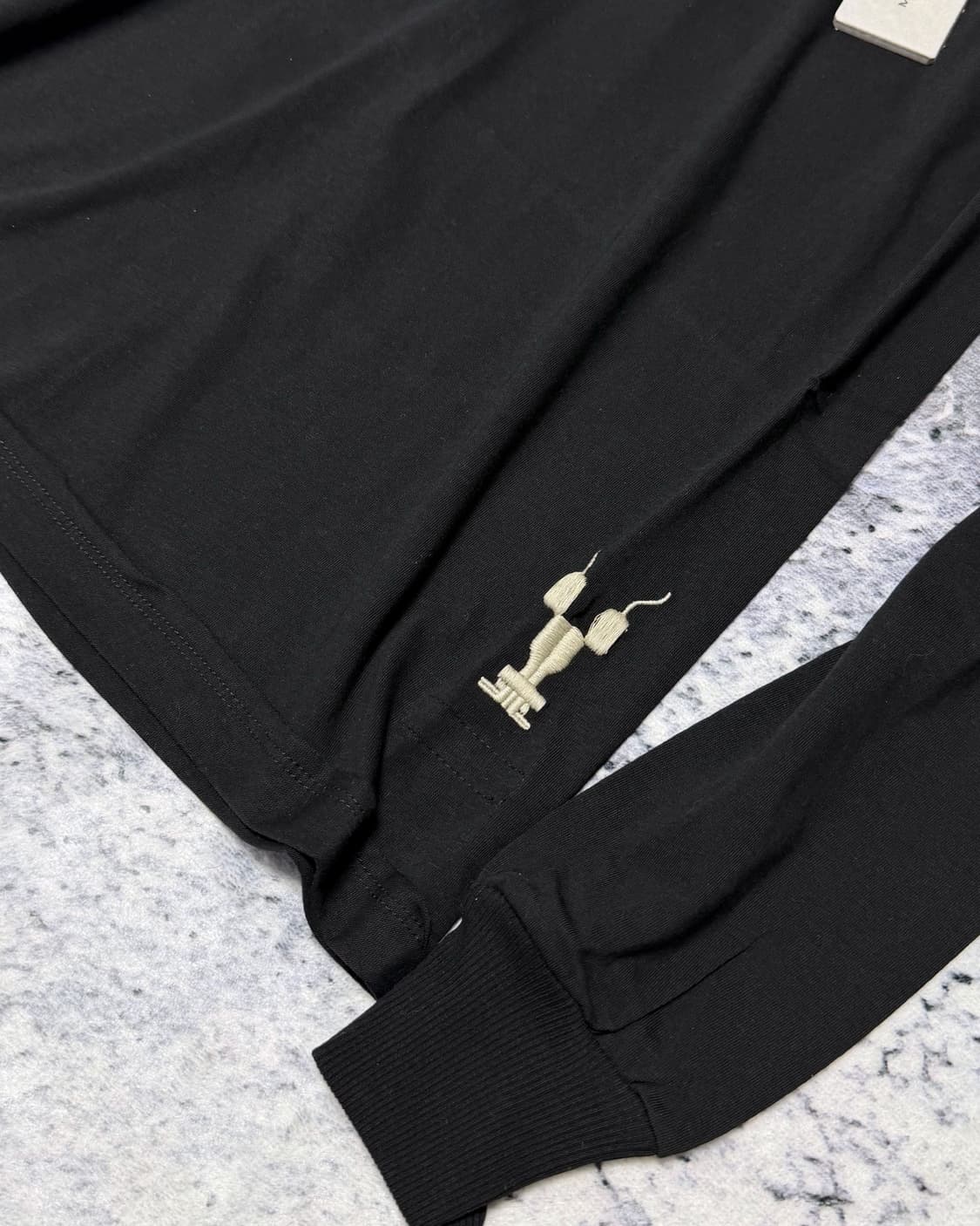 (새상품) 릭오웬스 다크쉐도우 롱슬리브 블랙 S 상품이미지3