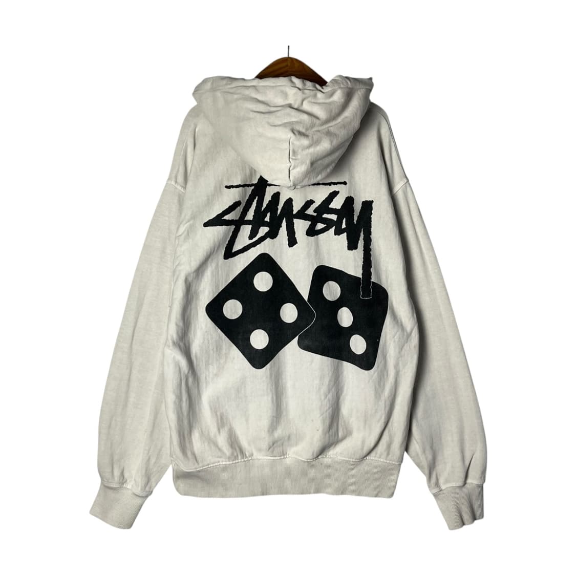 [STUSSY] 스투시 다이스 백프린팅 후드티 상품이미지1