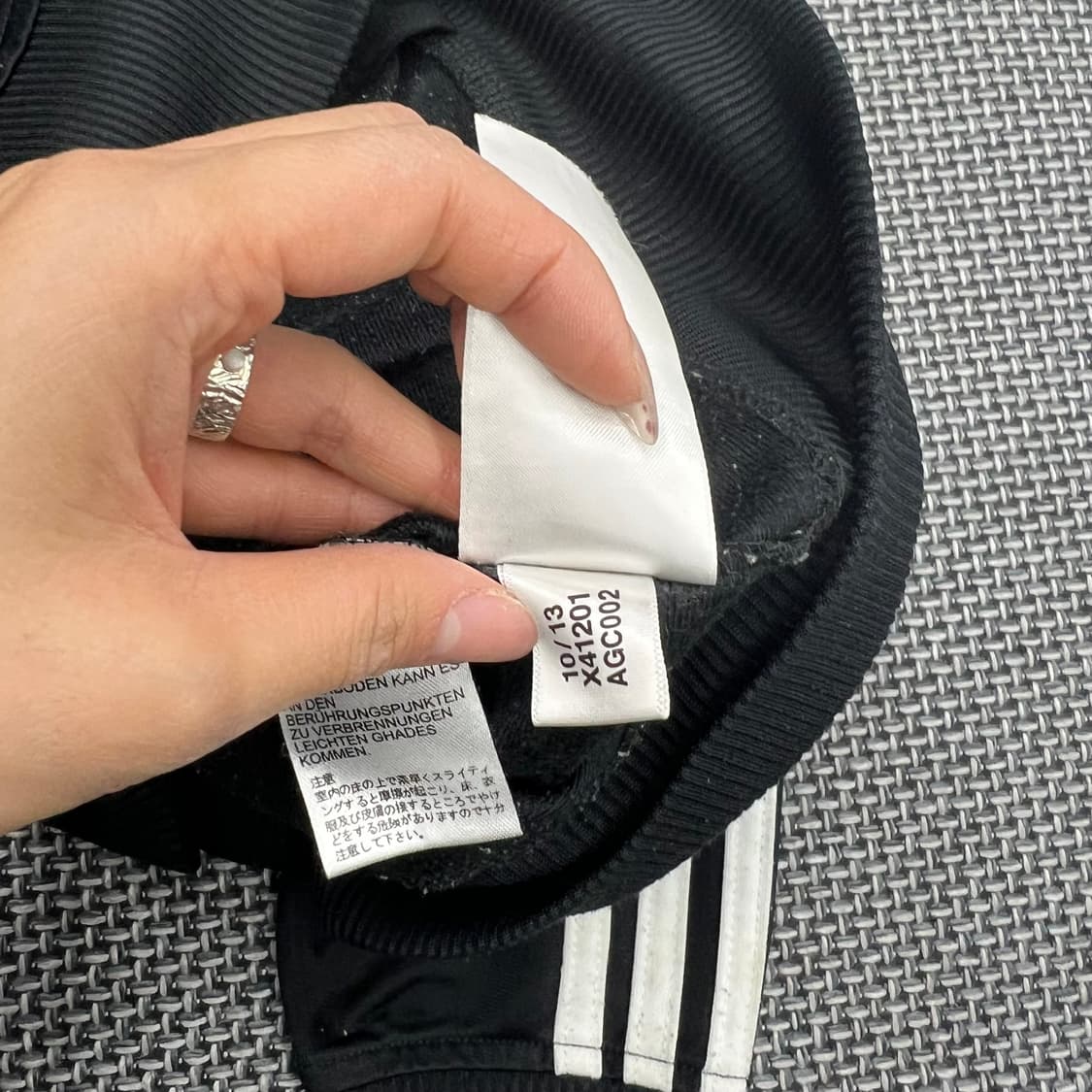 아디다스 블랙 구파이어버드 져지 상품이미지3