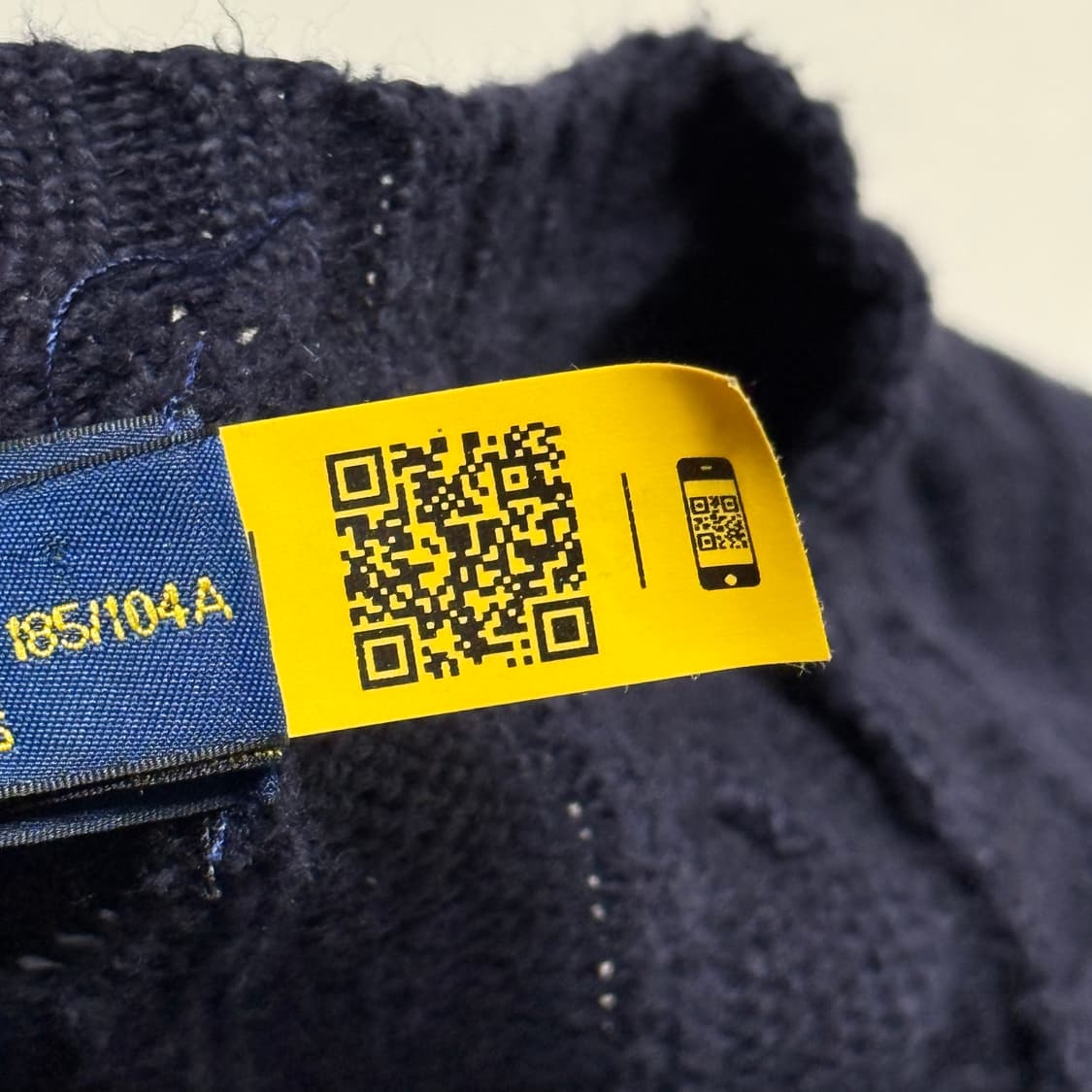 XL 폴로랄프로렌 네이비 케이블 니트 상품이미지5