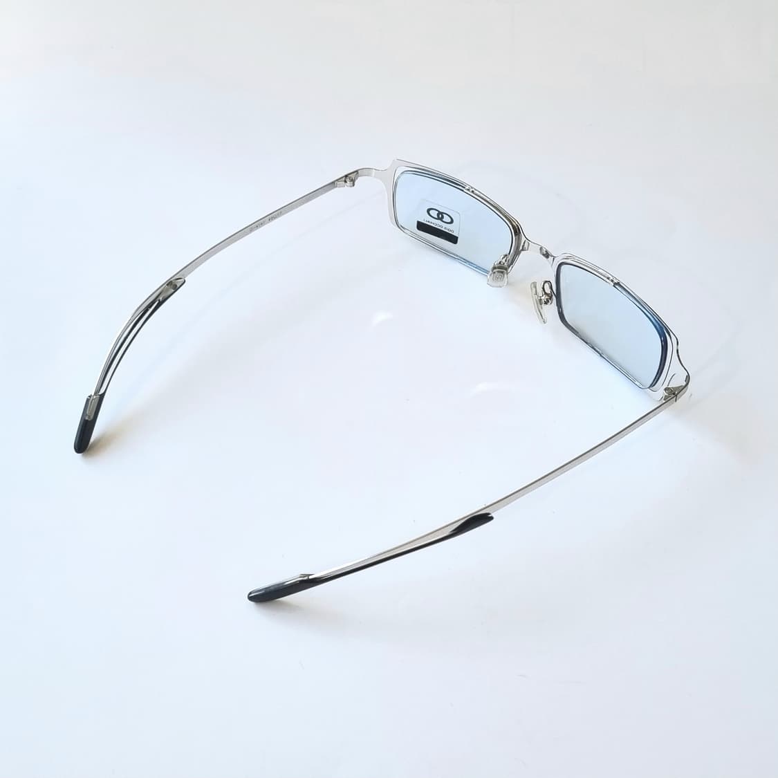 데드스탁 Y2K 무드 OGIS 실버 메탈 안경테  1431 상품이미지6