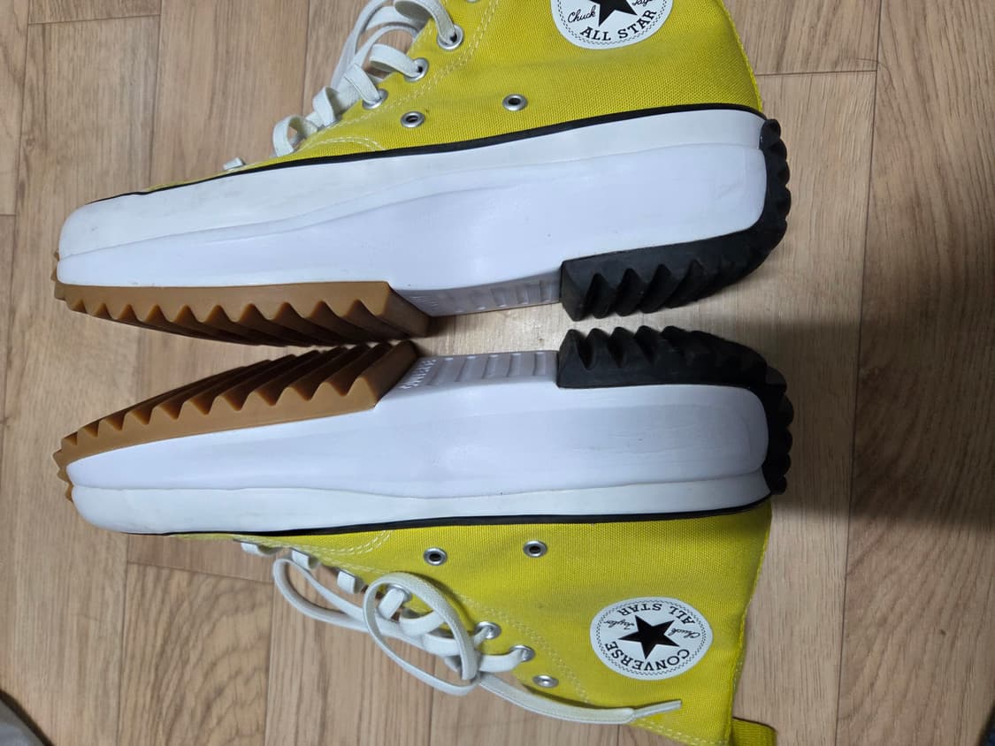 컨버스 런스타 하이크 비터레몬 260 팝니다 상품이미지4