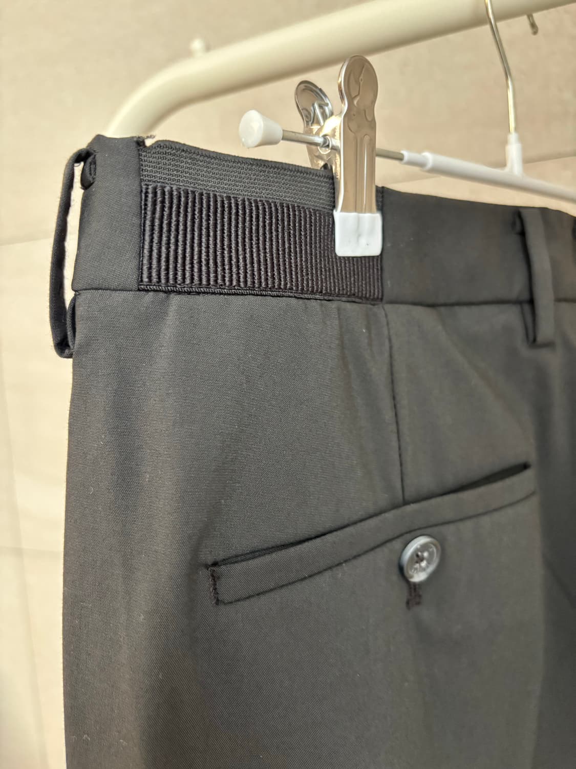 폴햄 블랙 슬랙스 바지 상품이미지1