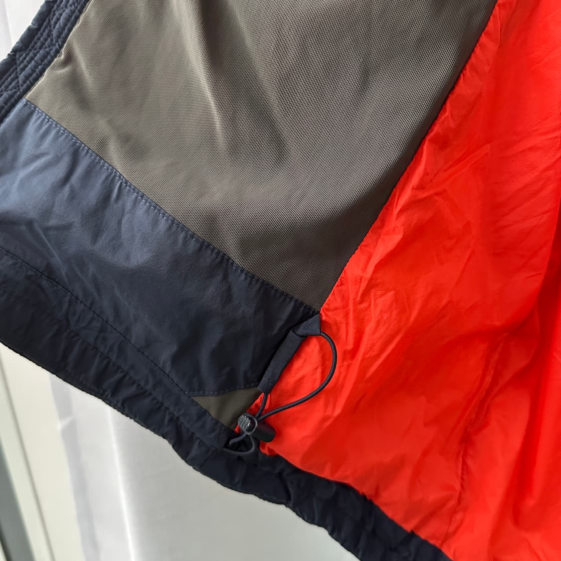 파타고니아 하이퍼 퍼프 후디 패딩 자켓 네이비 오렌지 M 상품이미지7