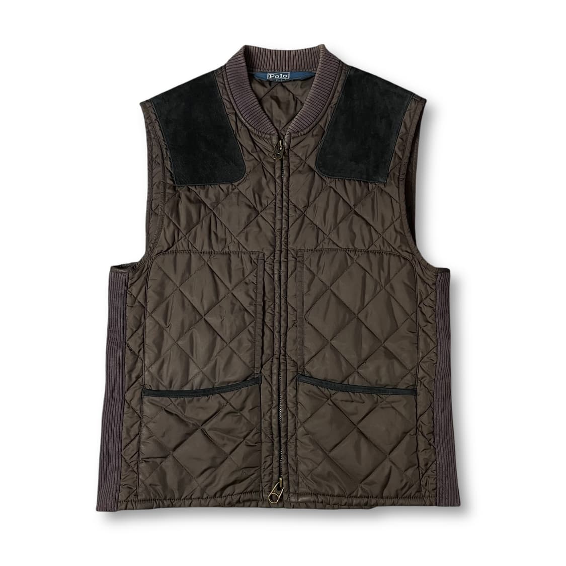 폴로랄프로렌 브라운 퀄팅 경량 조끼 L 상품이미지1