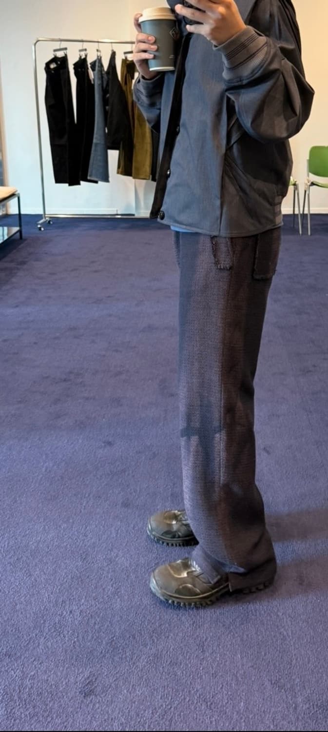 지용킴 선블리치 트위드 팬츠 (m) 상품이미지1