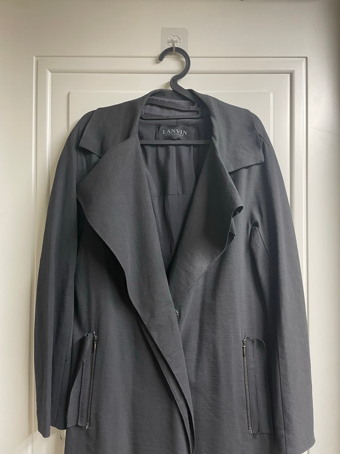 랑방 컬렉션 린넨 혼방 코트 상품이미지4