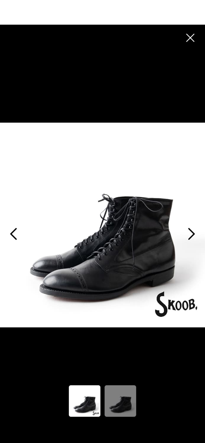스쿱 SKOOB OLD KANGAROO'S 6 INCH (Black) 상품이미지1