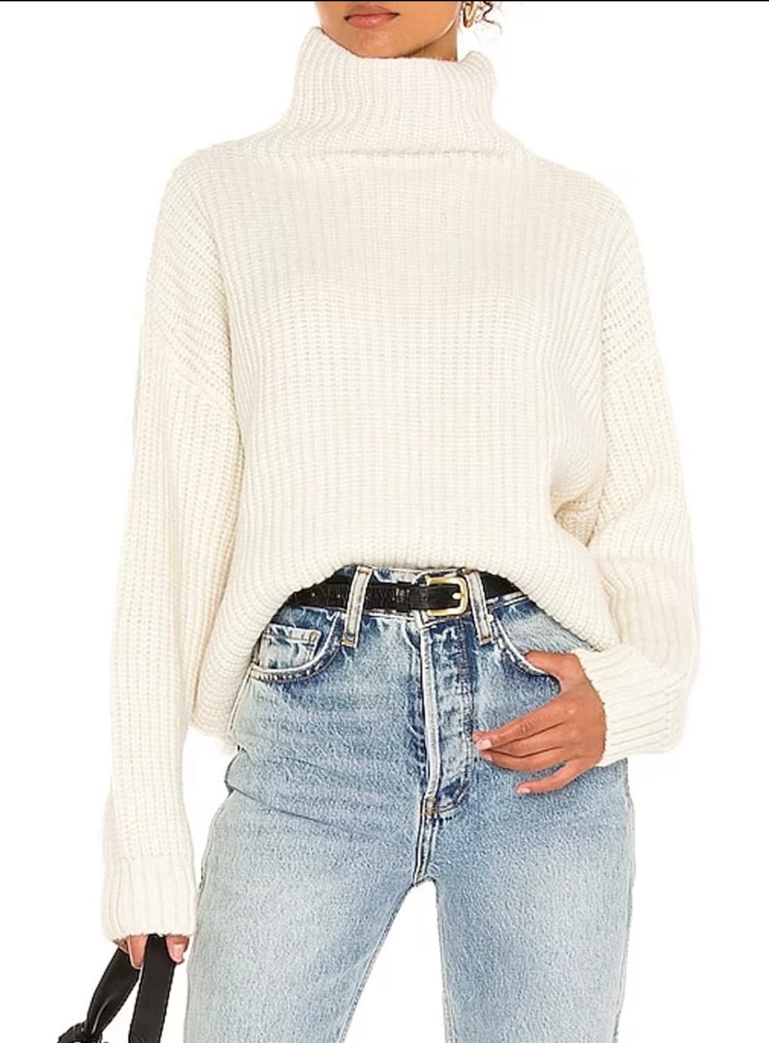 애니빙(ANINE BING) 알파카 + 울 터틀넥 니트 상품이미지2