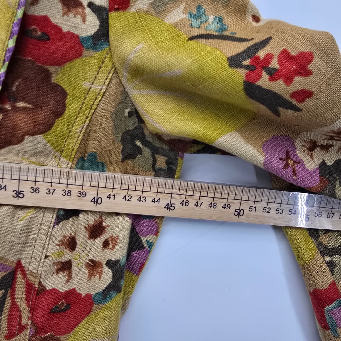 ETRO Milano 플로럴 린넨 자켓 (Made in Italy) 상품이미지5