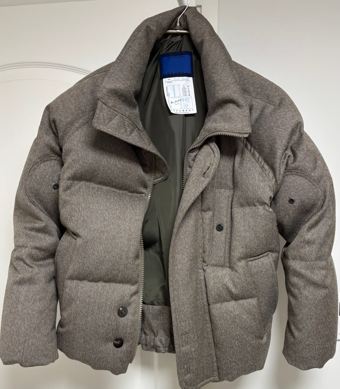 헨리코튼 도큐먼트 ffc 울 헤비 다운 신품 패딩 100판매/ 95 교체 상품이미지5