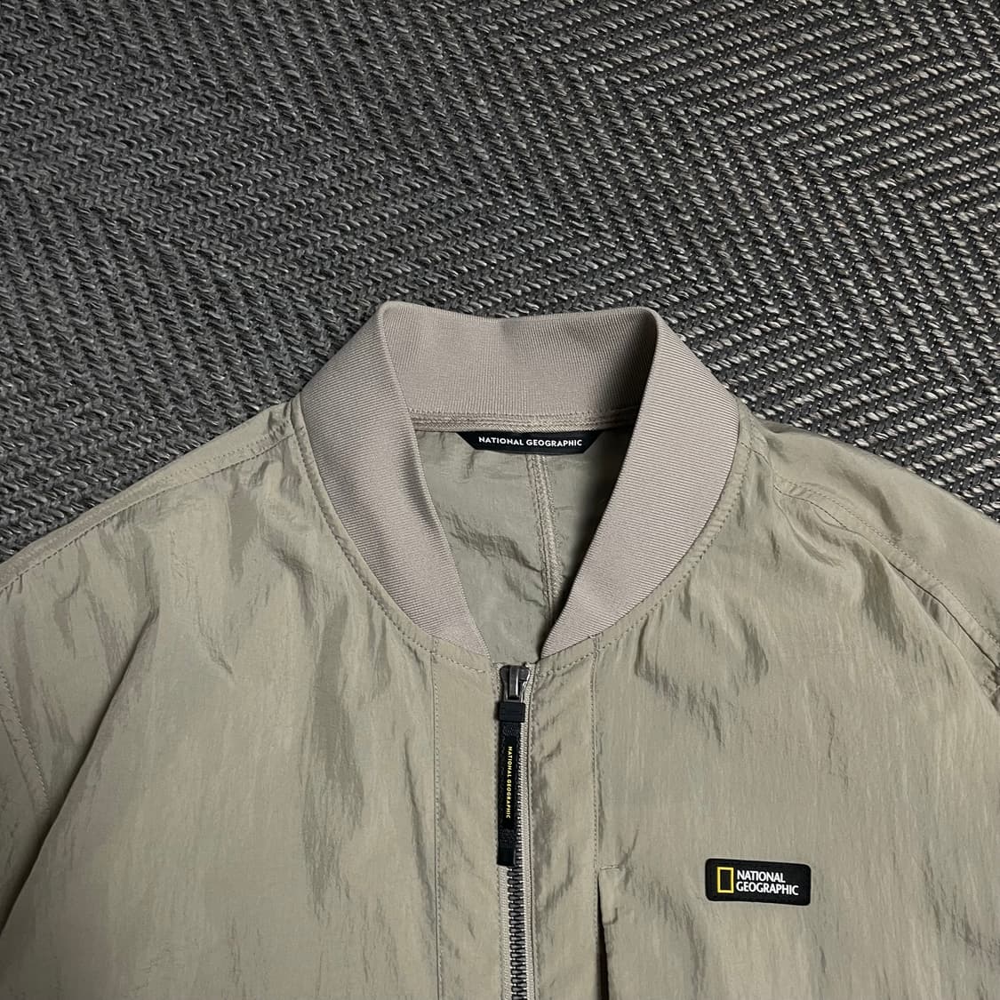 내셔널지오그래픽 와펜 나일론 블루종 경량 자켓y 5235 상품이미지5