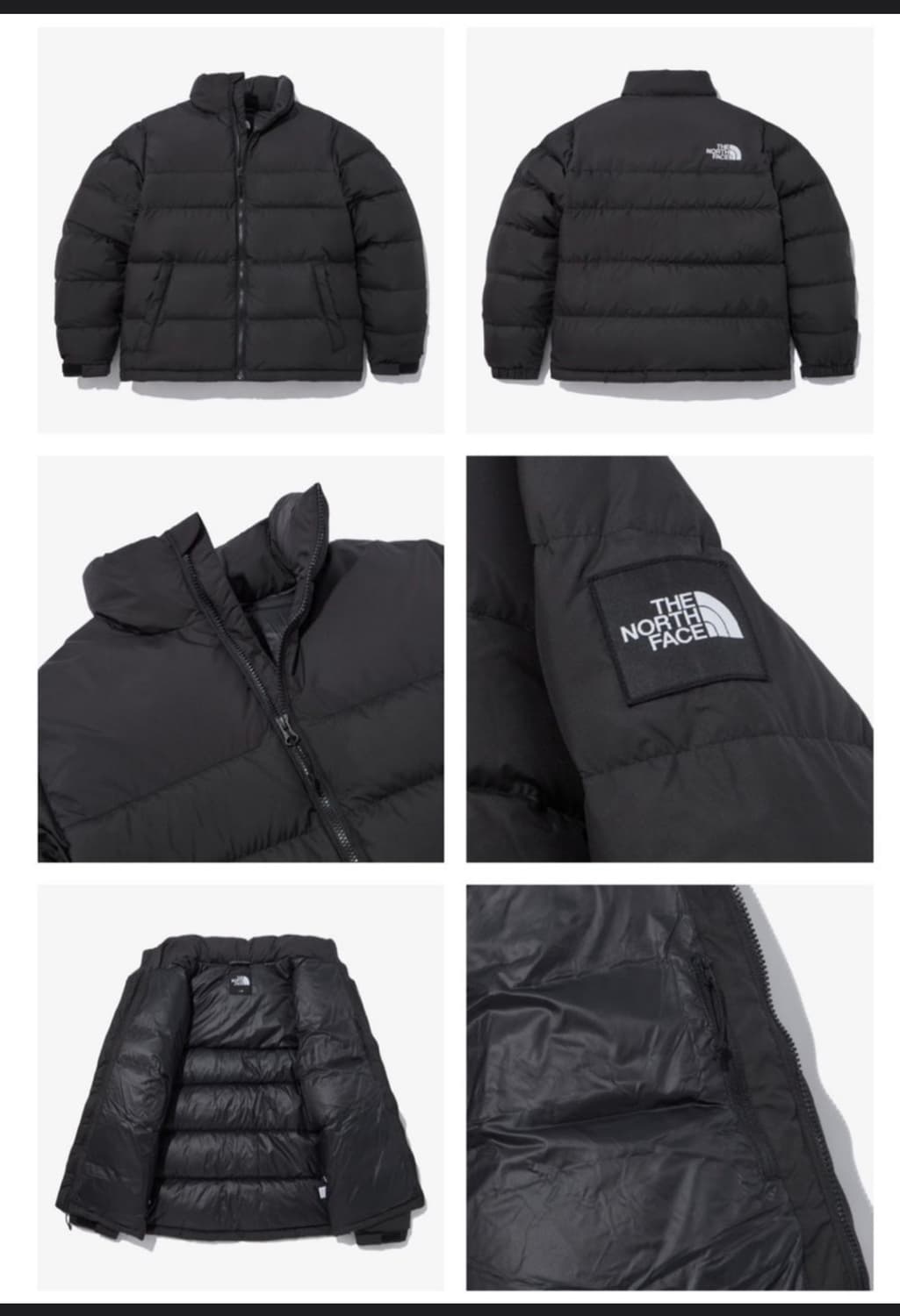 [XL]노스페이스1992눕시 블랙 국내매장판 상품이미지5