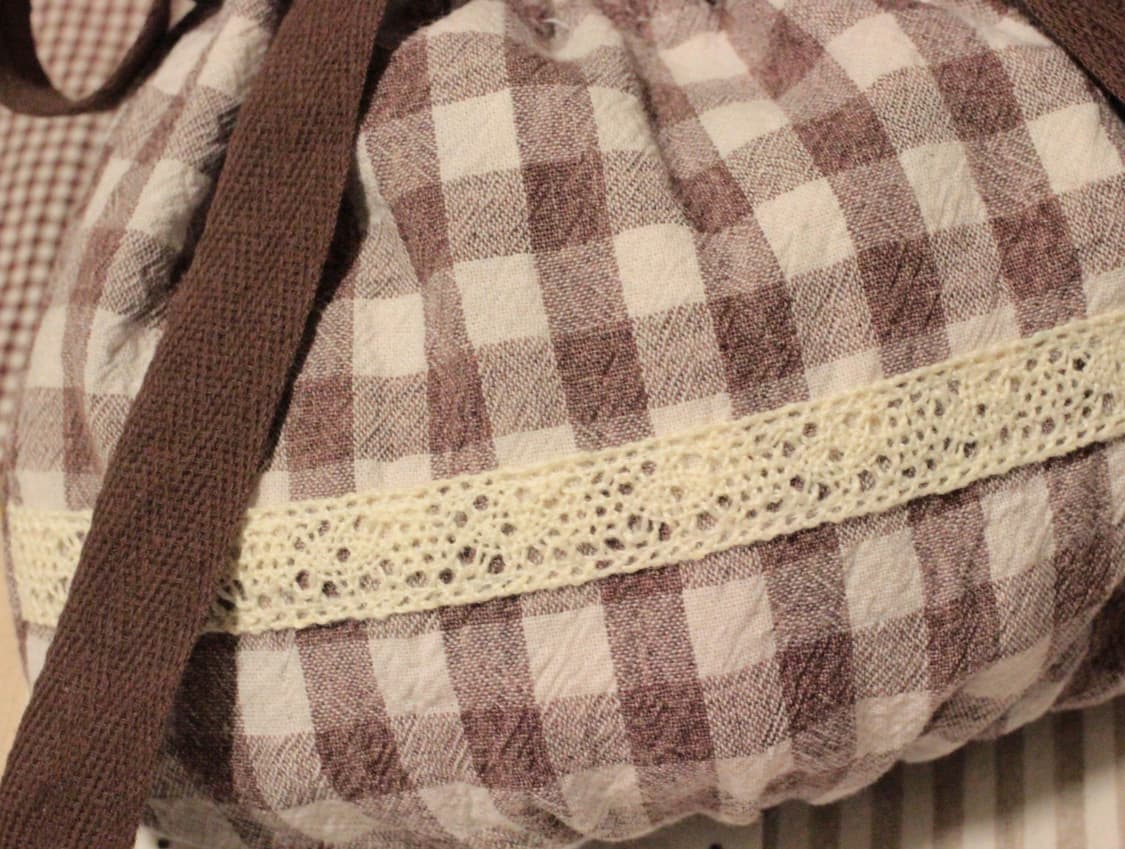 핸드메이드 리본 미니 밴딩 파우치 상품이미지2