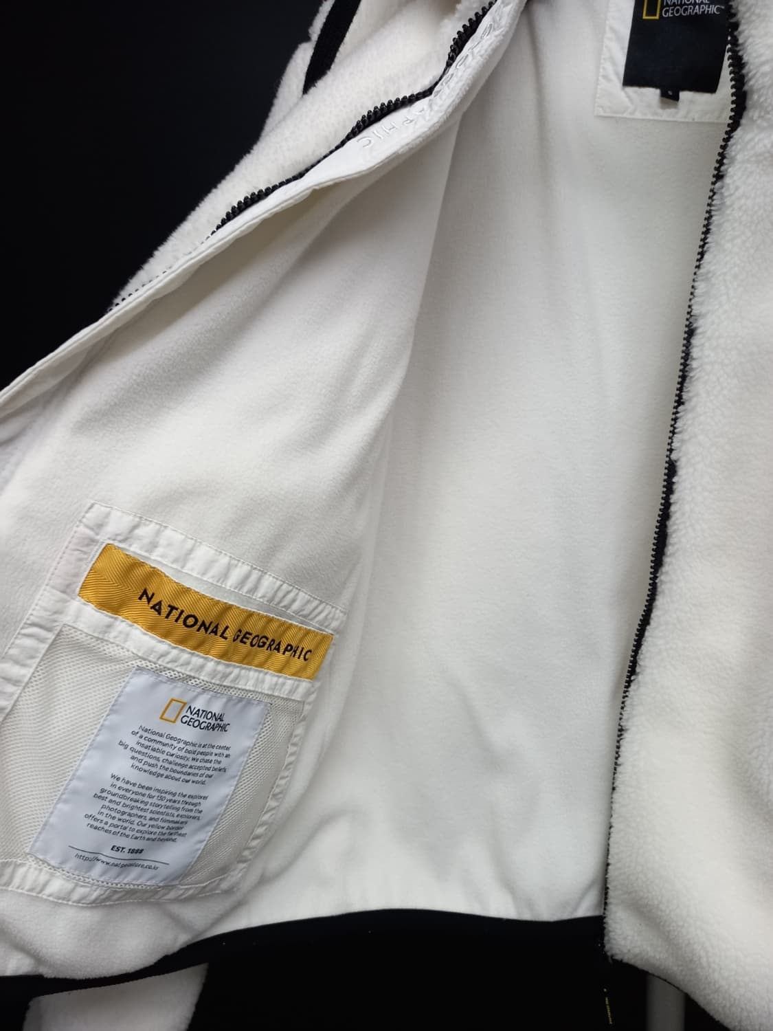 내셔널지오그래픽 춘추동 비숑부클 후드점퍼 55.66 상품이미지6
