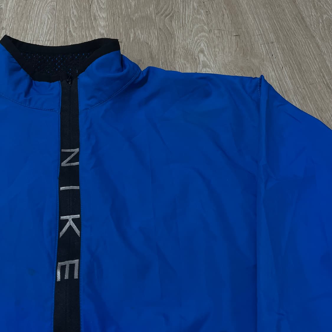 나이키 하프집업 바람막이 자켓 블루 M/95 상품이미지3