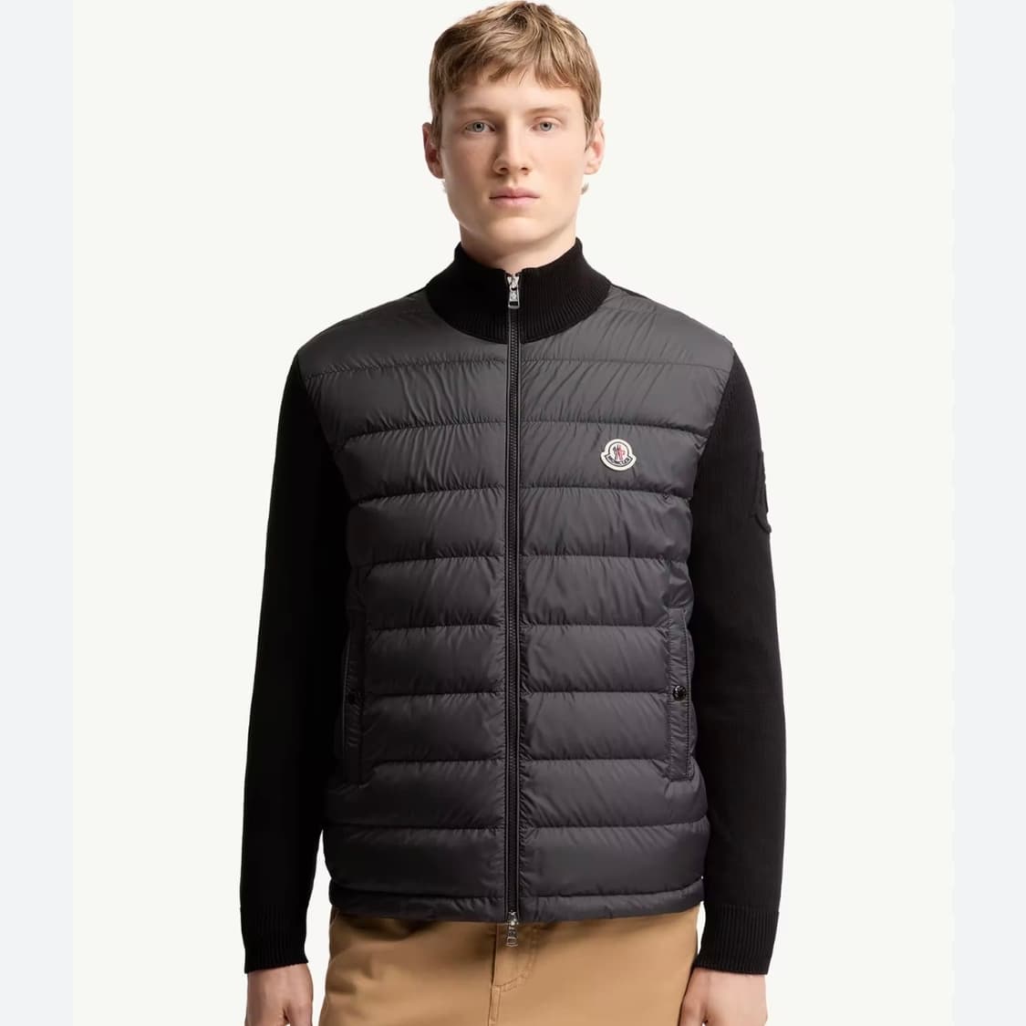 [S+급/4XL] 몽클레어 트리콧 니트패딩 블랙 상품이미지9