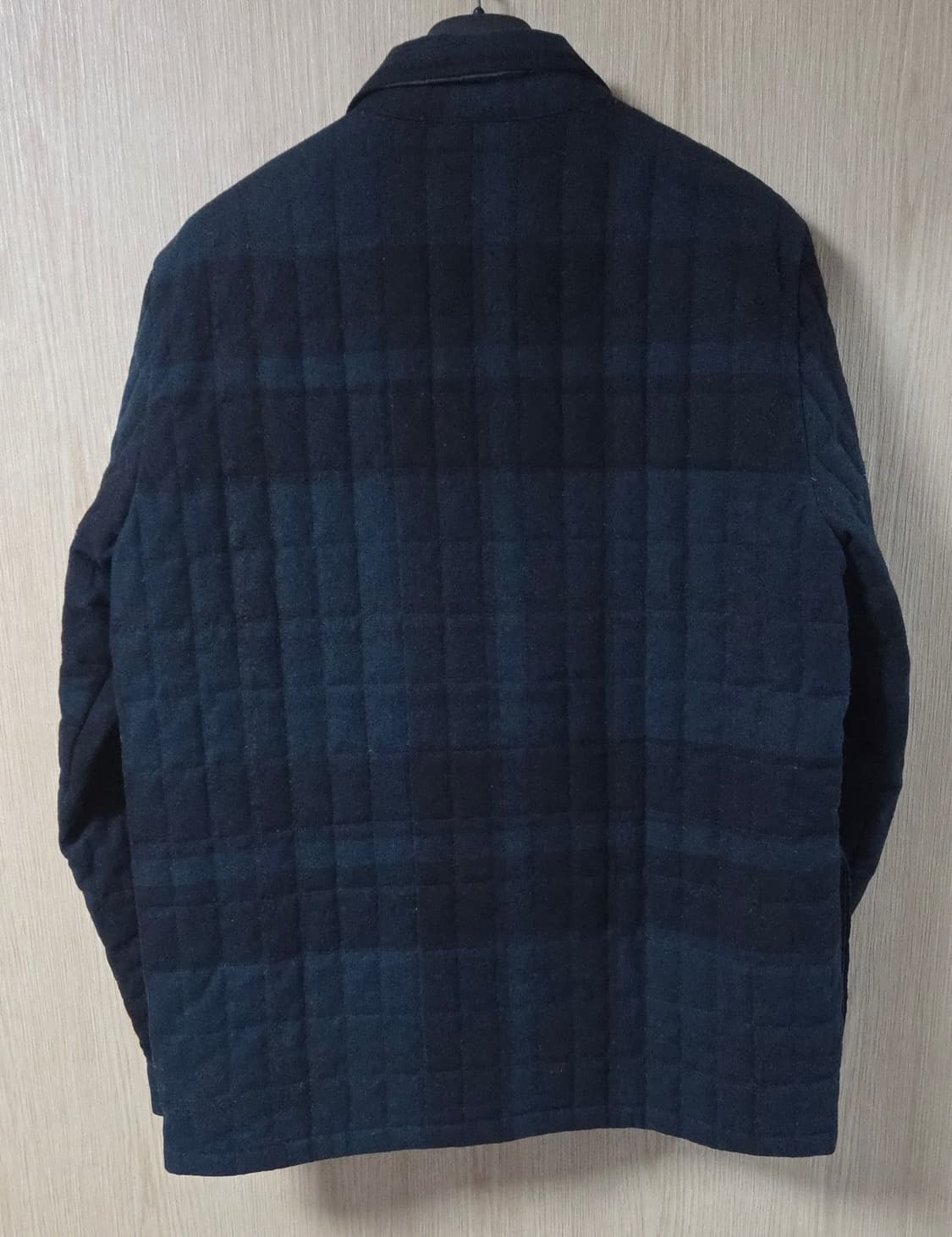 (착샷) 파타고니아 울 다운 셔츠 타탄체크 자켓 상품이미지6