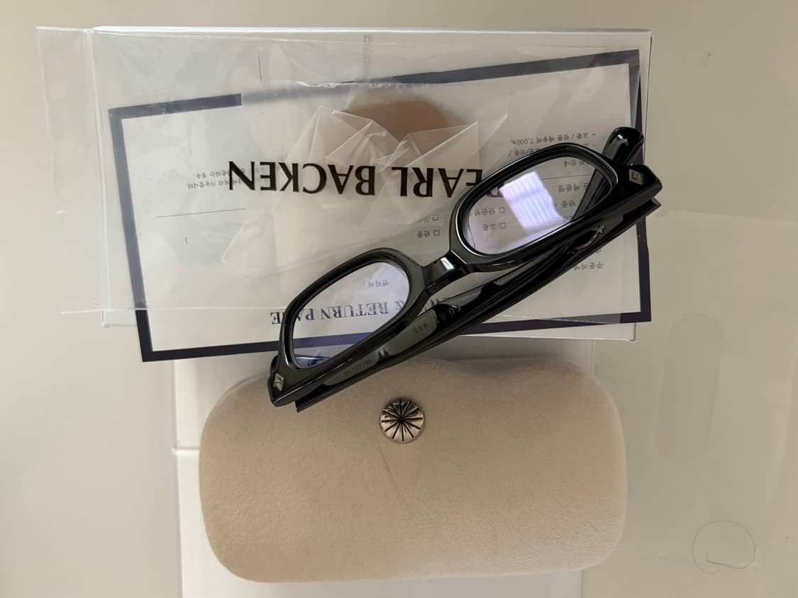 펄바켄 트리플 블랙 안경 상품이미지1