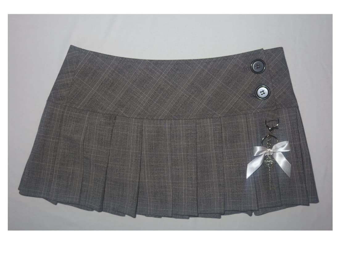 엔젤넘버 555 Varsity Pleated Skirt s 상품이미지3