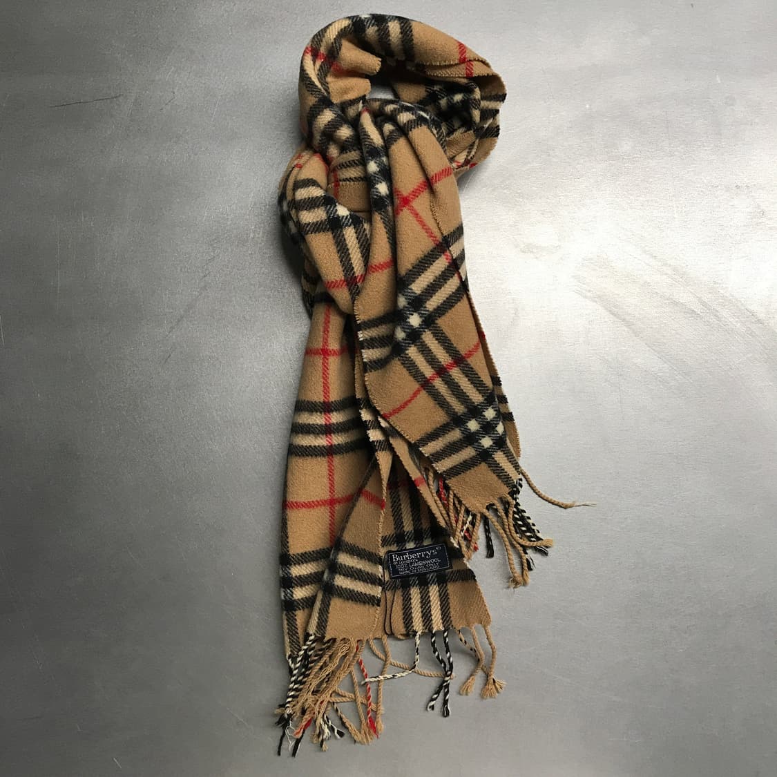 버버리 정품 램스울 머플러 베이지 상품이미지1