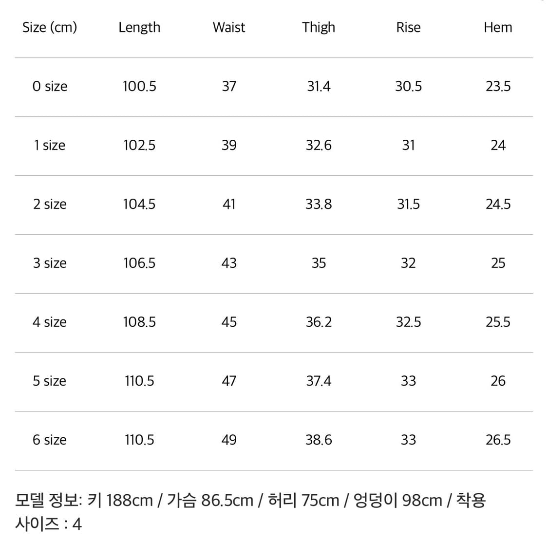 포터리 원워시드 와이드 데님 미드 인디고 5사이즈 새상품 상품이미지3