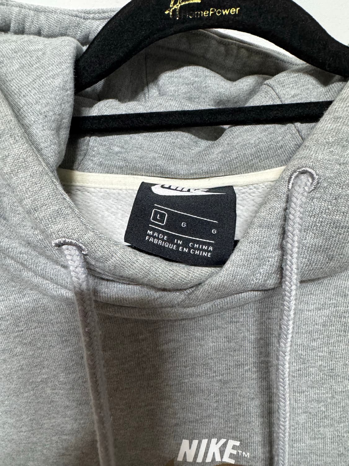 L 나이키 BRS 다크그레이 헤더 후드티 상품이미지8