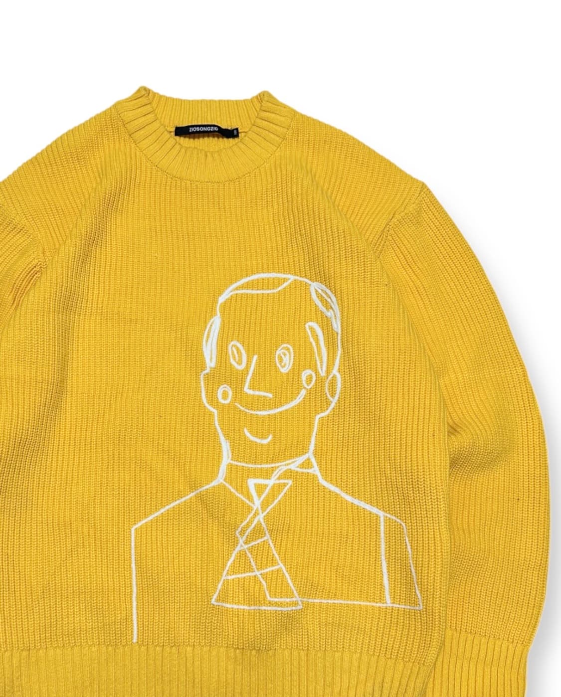 지오송지오 자수 니트 스웨터 상품이미지2