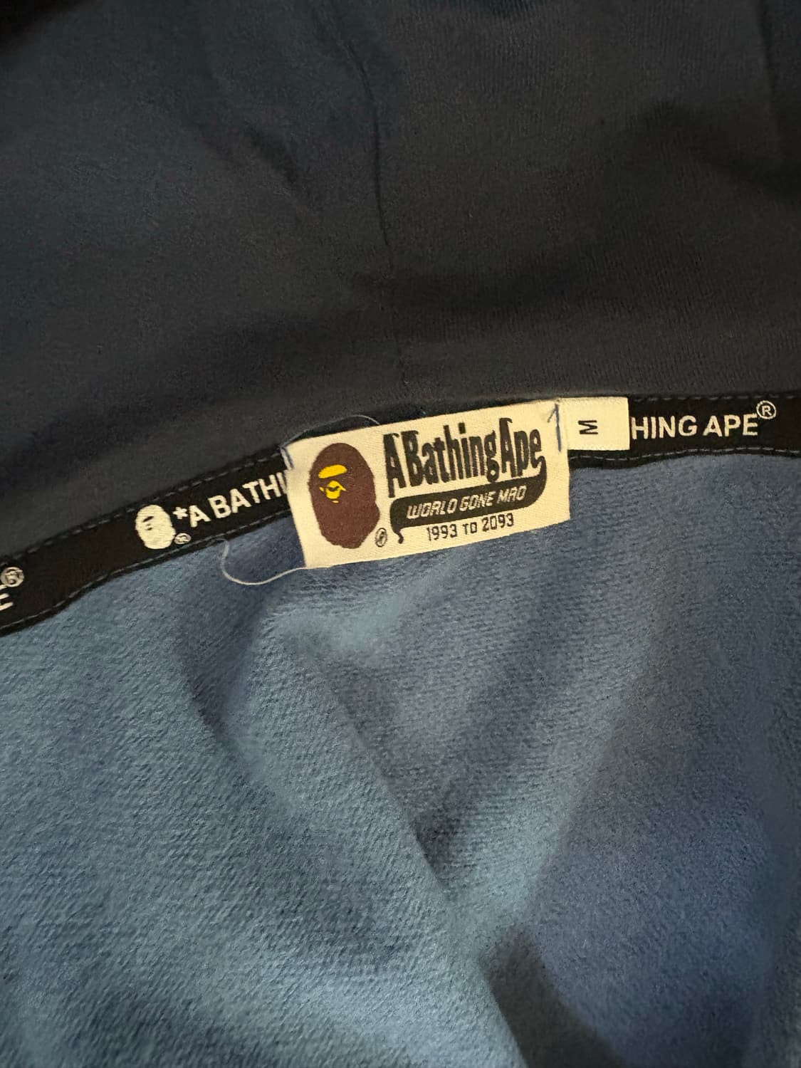 베이프 더블카모 타이거샤크 후드집업 상품이미지5